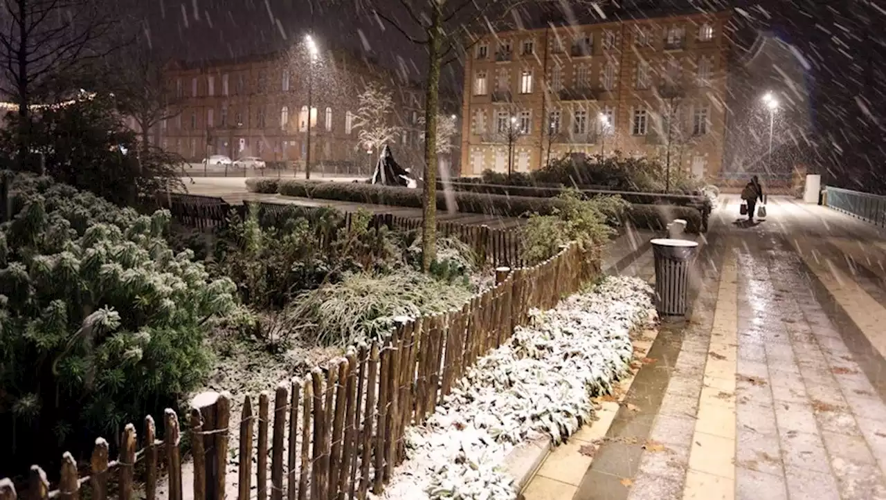 La neige refait son apparition ce jeudi soir dans le Tarn-et-Garonne