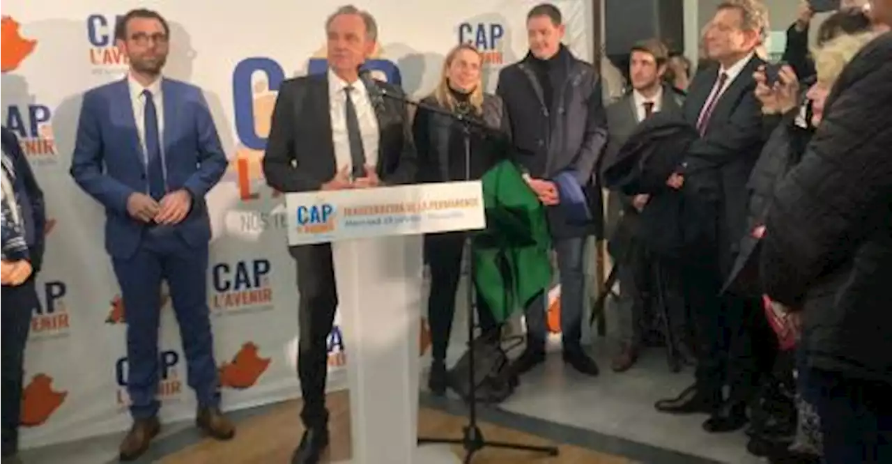 Renaud Muselier inaugure la permanence de son parti