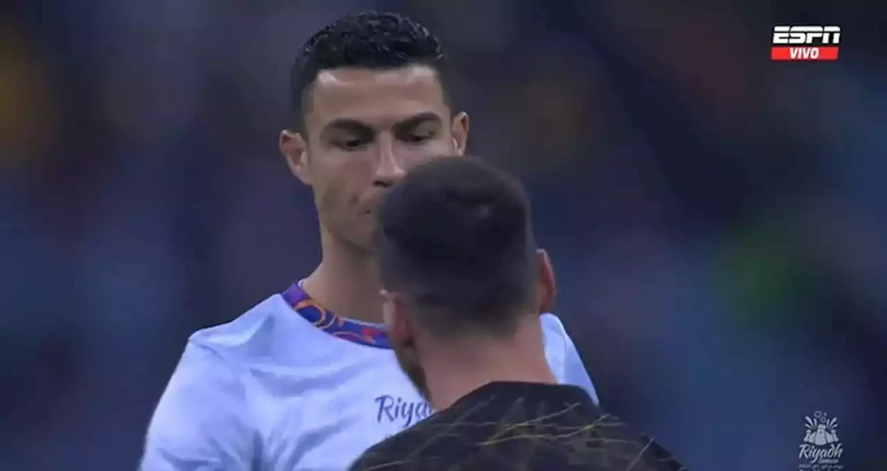 Lionel Messi y Cristiano Ronaldo: el esperado saludo antes del partido y los goles de las dos súper estrellas