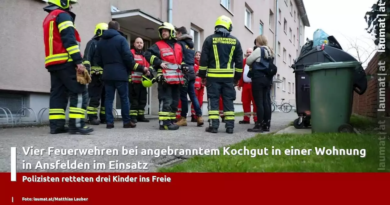 Vier Feuerwehren bei angebranntem Kochgut in einer Wohnung in Ansfelden im Einsatz | laumat|at