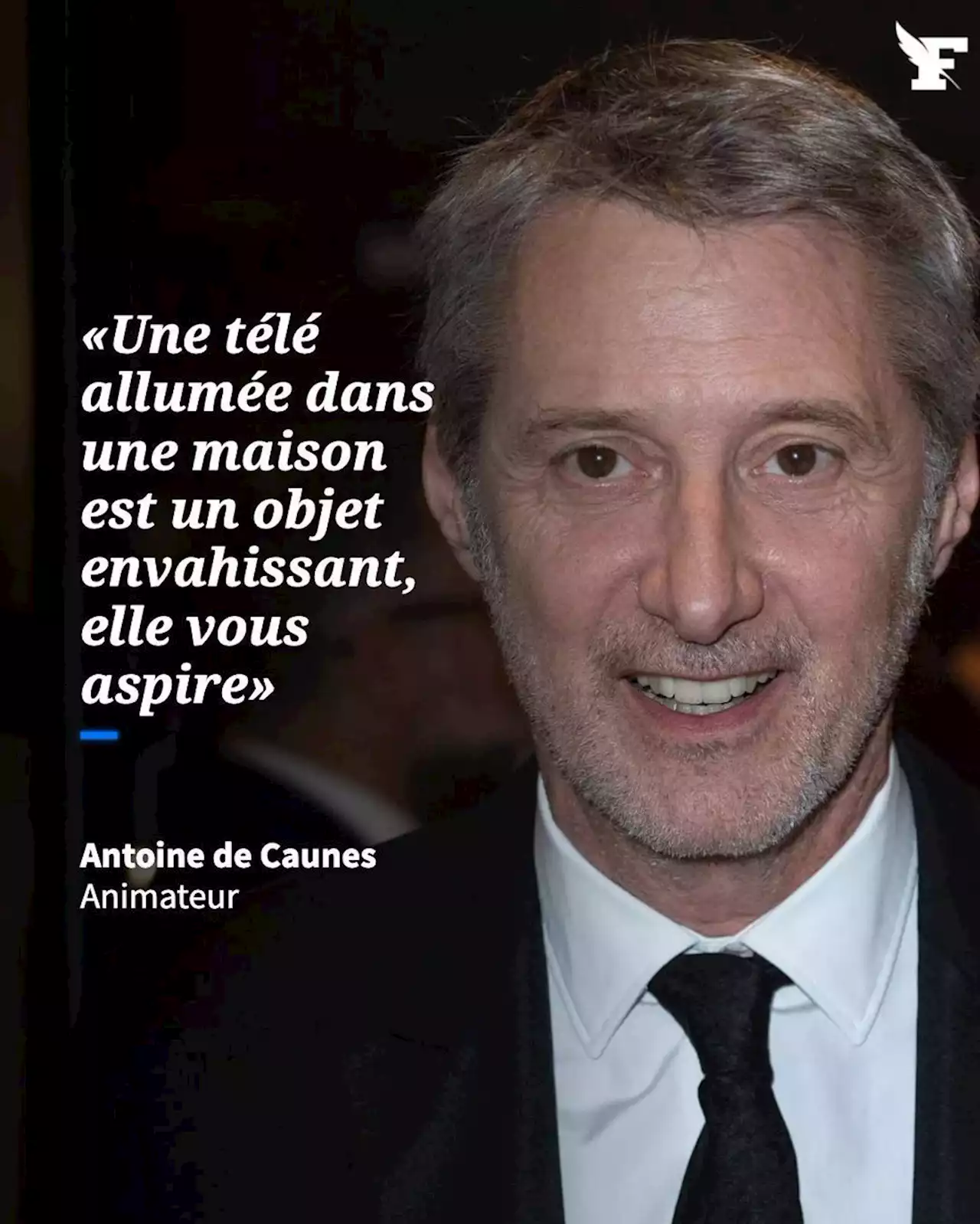 Antoine de Caunes fait son cinéma sur Canal + : «Mes parents m'ont appris à ne pas me prendre au sérieux»