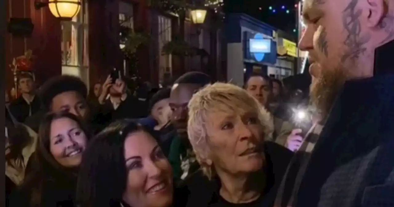 EastEnders fans emotional as Shirley Carter star's tears after being serenaded