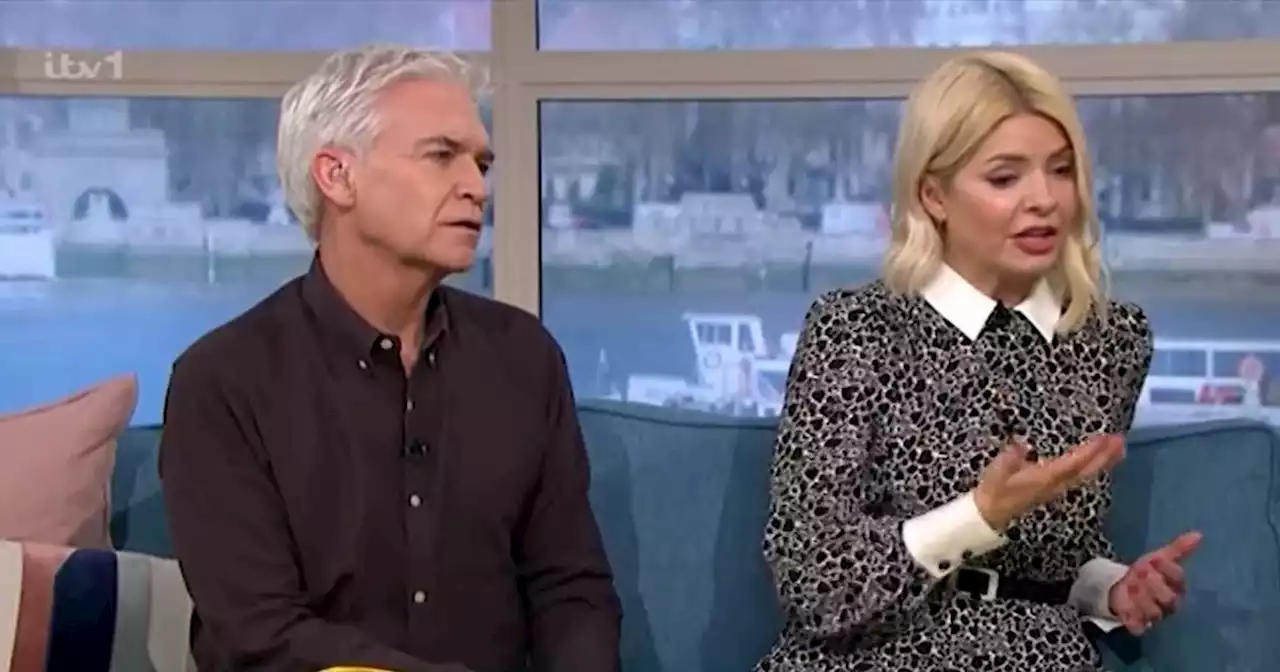 This Morning fans confused as they watch Holly and Phillip 'hitting' themselves