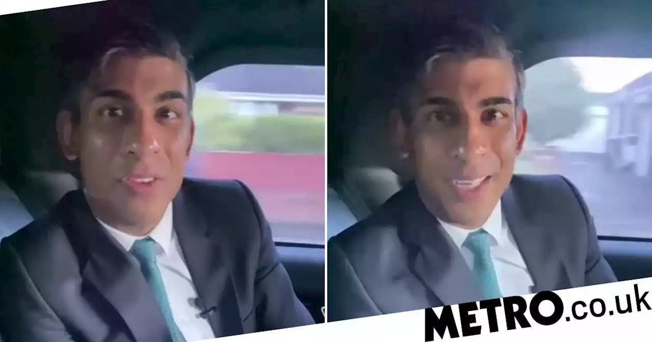 Rishi Sunak trusts his driver so much he thinks he doesn't need a seatbelt