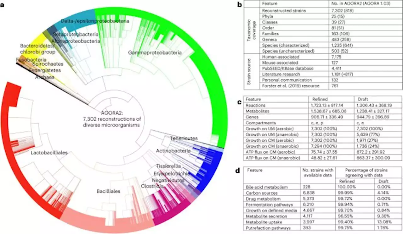 Genome-scale metabolic reconstruction of 7,302 human microorganisms for personalized medicine - Nature Biotechnology