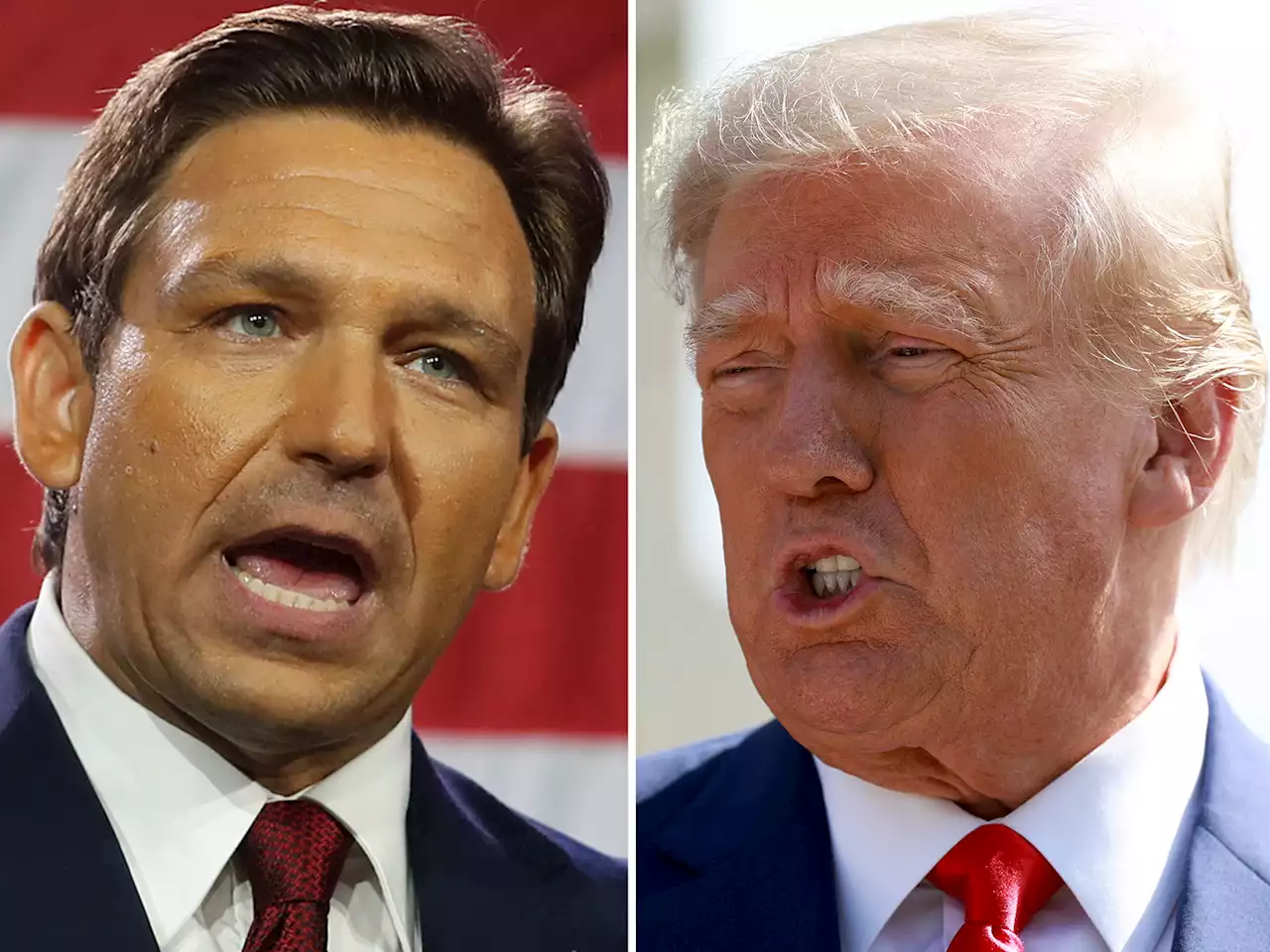 Trump goes after Ron DeSantis as polls give former president lead