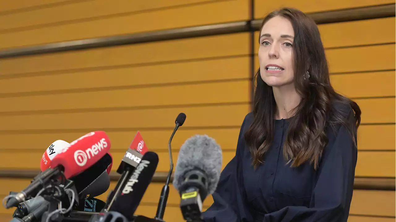 New Zealand Prime Minister Jacinda Ardern plans to leave office