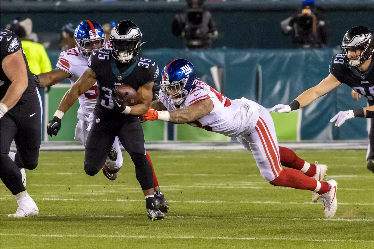 Eagles running back Boston Scott has been ‘Giants-killer’