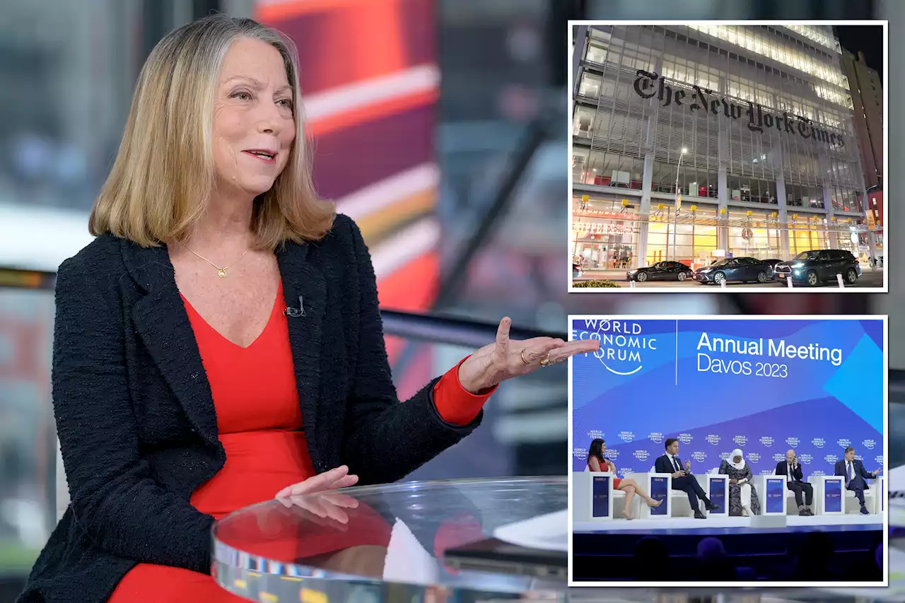 Ex-NYT editor Jill Abramson rips paper’s Davos coverage as ‘corrupt circle-jerk’