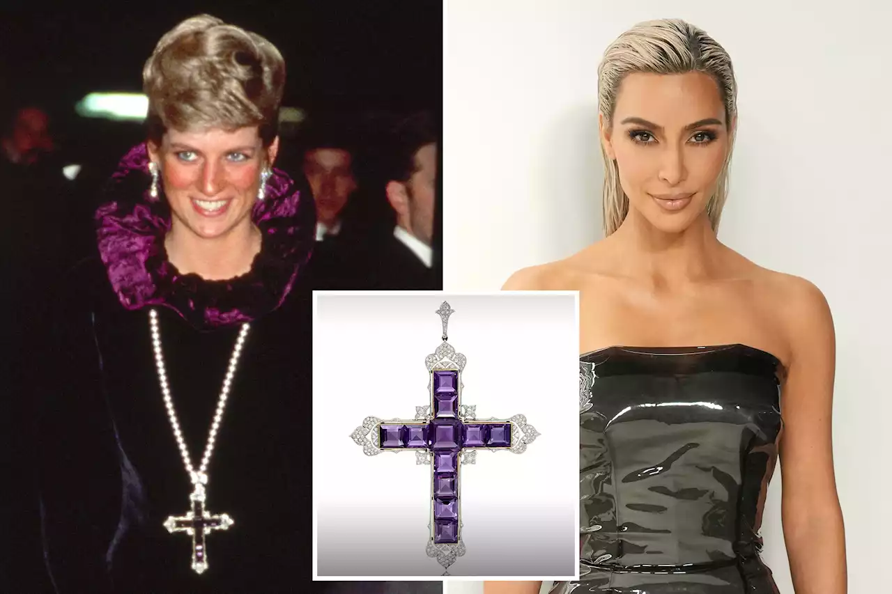 Kim Kardashian shells out $200K for Princess Diana’s diamond cross necklace