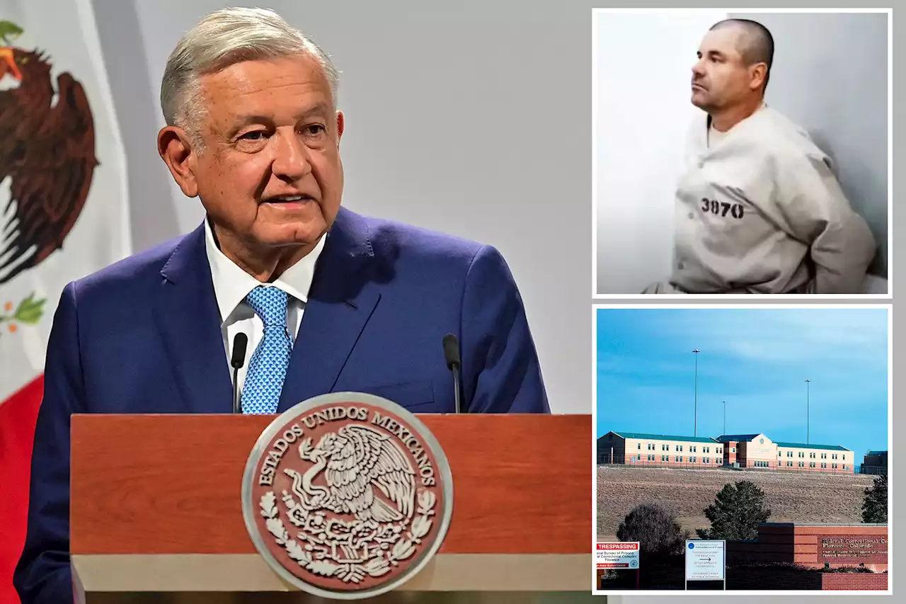 Mexican President AMLO says he’ll ‘review’ drug kingpin El Chapo’s request to return home