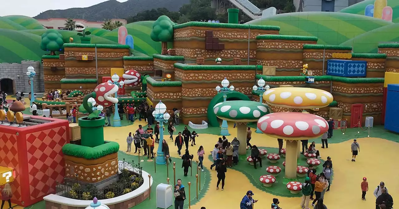 Let's-a-go (to Hollywood)! First US 'Super Mario' theme park to open