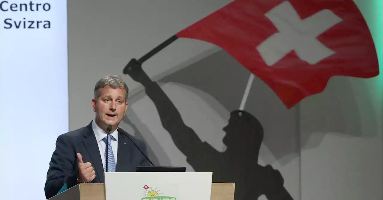 Right-wing party calls referendum against Swiss climate bill