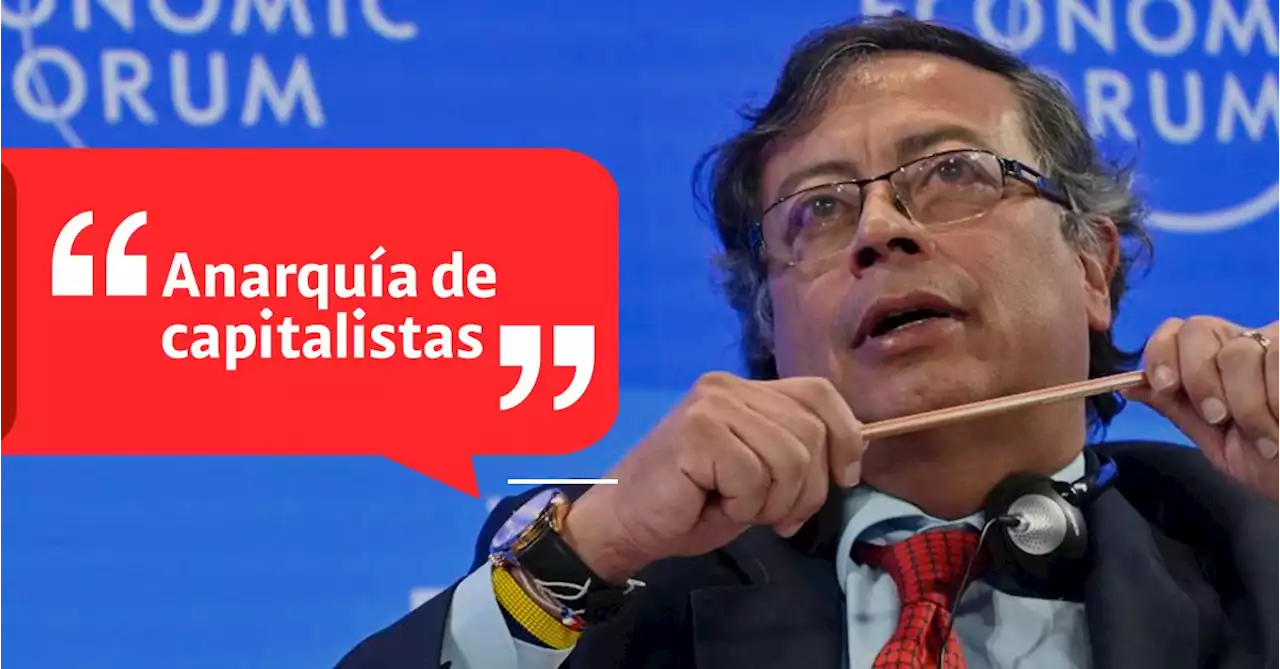 “Anarquía de capitalistas”: presidente Petro lanzó agudas pullas en su discurso en el Foro Económico Mundial