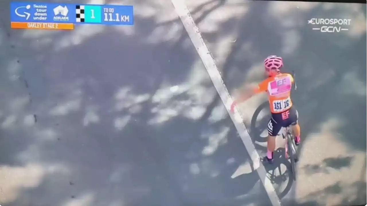 Bettiol lobs bottle at cameraman filming him suffering with cramp at Tour Down Under; 'A fast 200': Remco Evenepoel and the Soudal-QuickStep boys casually smash out 200km in just over five hours + more on the live blog