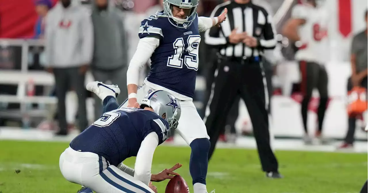 After historic misses, Cowboys adding kicker insurance for 49ers tilt