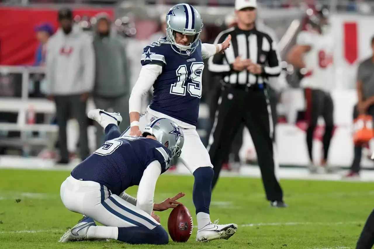 Ahead of 49ers game, Cowboys' kicker drama is getting weirder