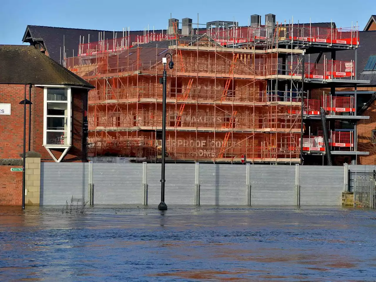 Floods and ice still causing problems in Shropshire despite river levels dropping