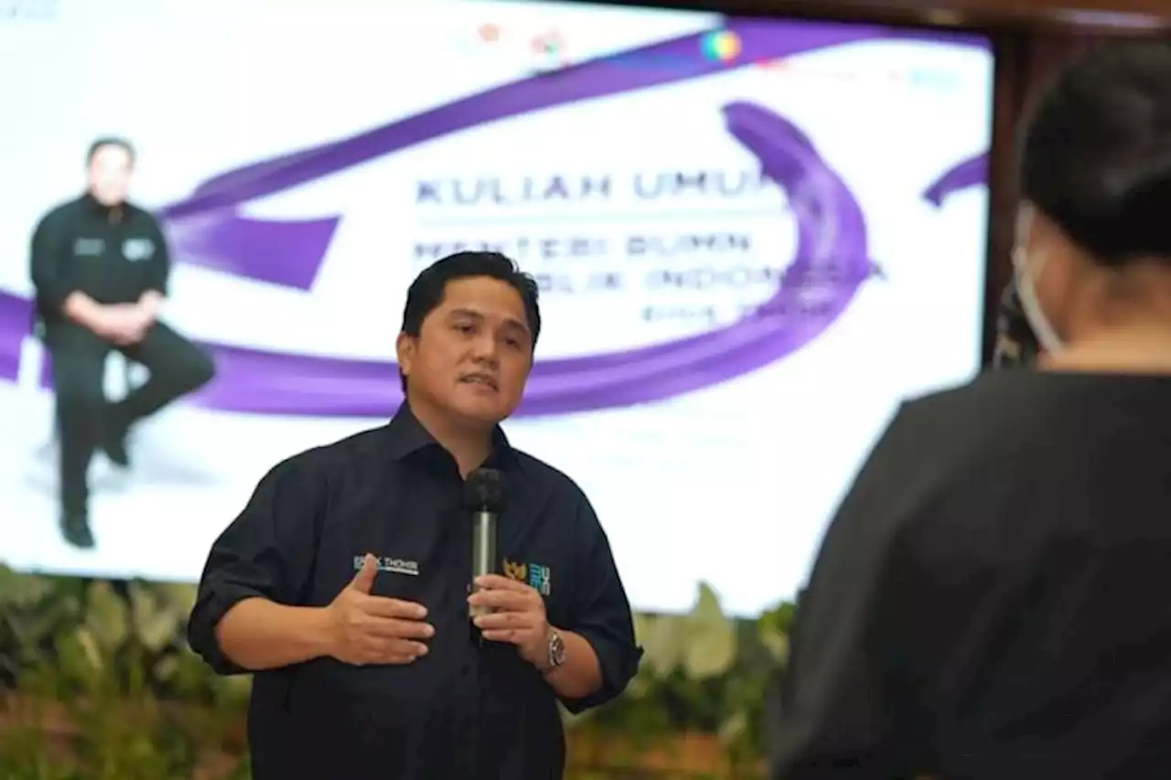 Erick Thohir Buka Suara Soal Aksi Jual Saham Garuda: Jangan Kaget Kalau Nanti Mengudara