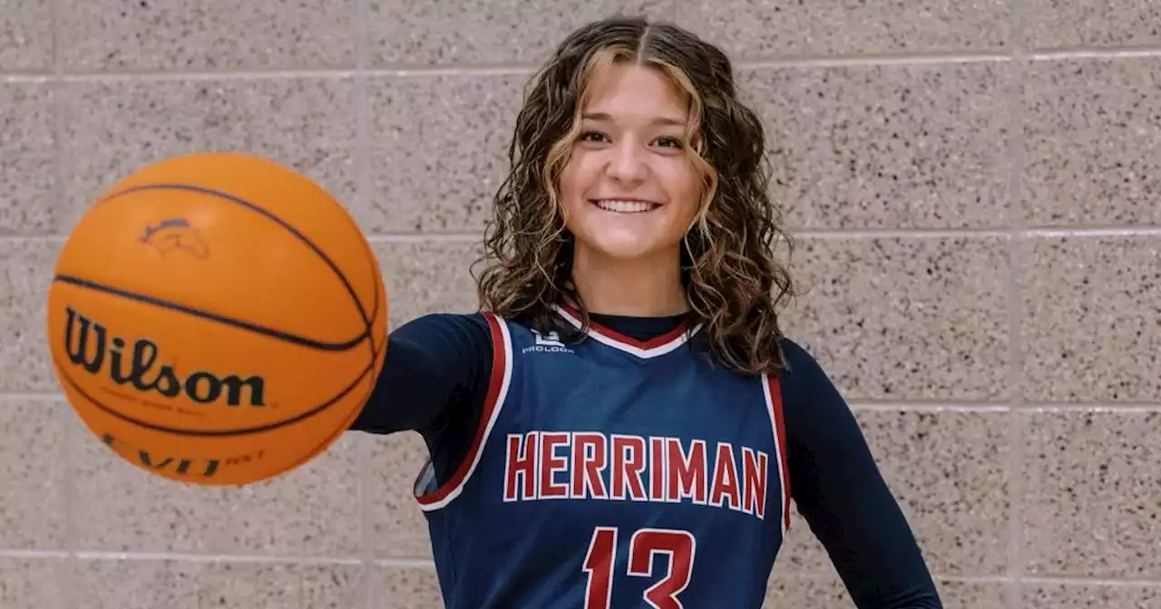 WATCH: Herriman girls’ basketball player adds gymnastics flair after getting fouled