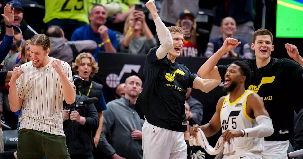 WATCH: Utah Jazz forward Kelly Olynyk goes crazy when fans win free Chick-Fil-A