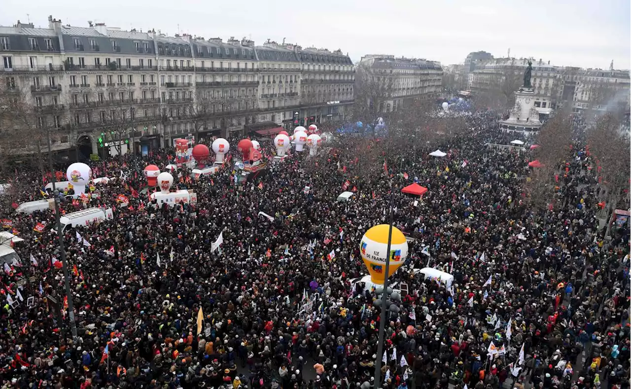 Grève du 19 janvier : à Paris, le cortège est parti sous haute surveillance