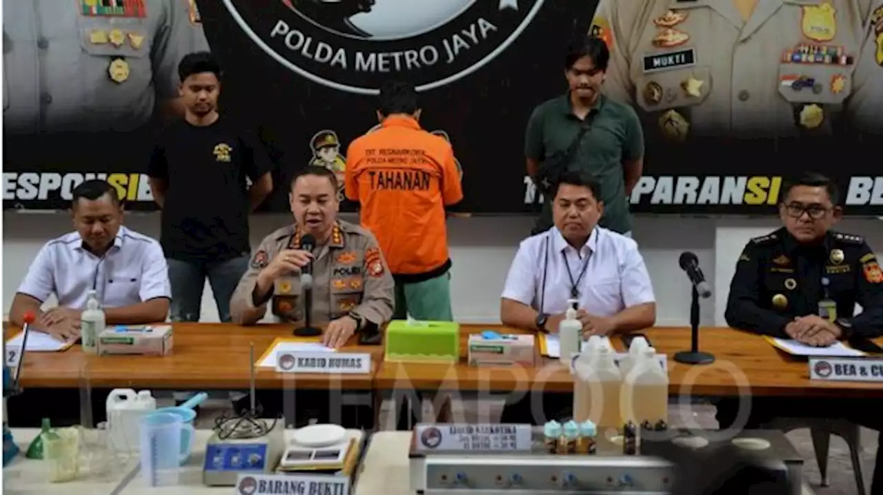 Dua Buron Kasus Liquid Vape Sabu di Jakbar Diduga Punya Peran Penting