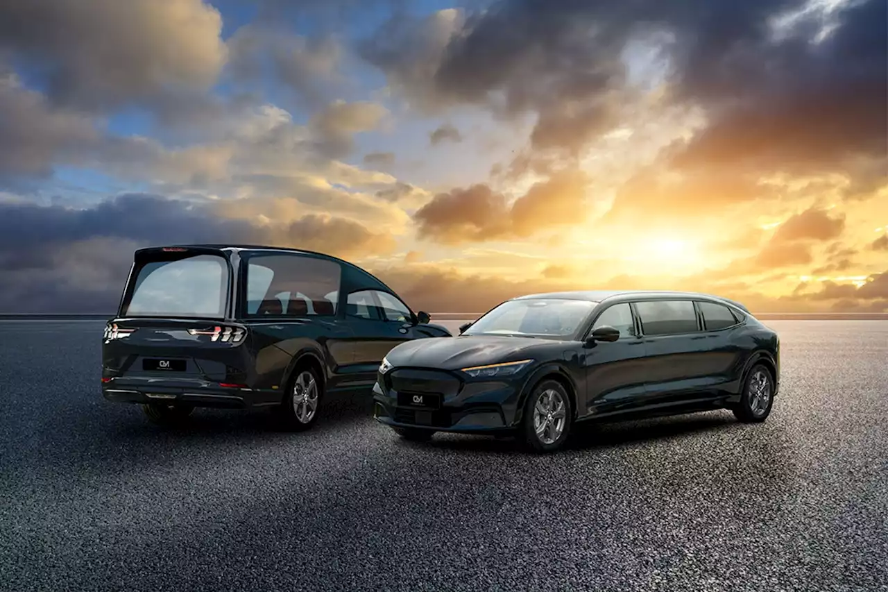 Would you take your final ride in a Ford Mustang Mach-E hearse?