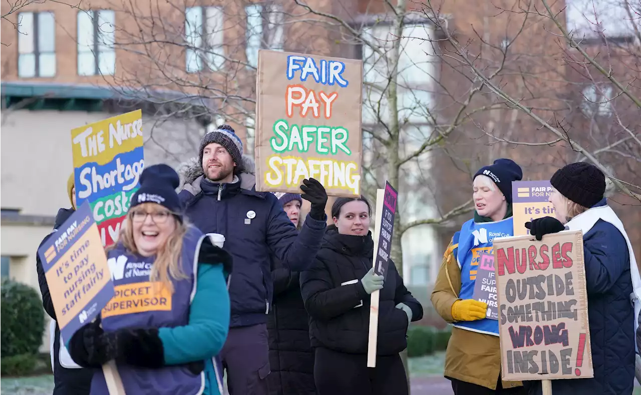 Nurses begin two-day strike as health chiefs issue urgent warning