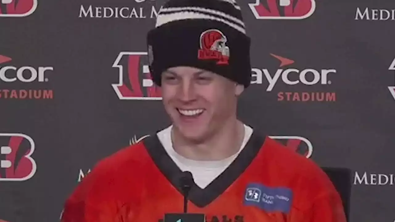 Joe Burrow Wears Wrong Jersey To Bengals Presser, Whoops!