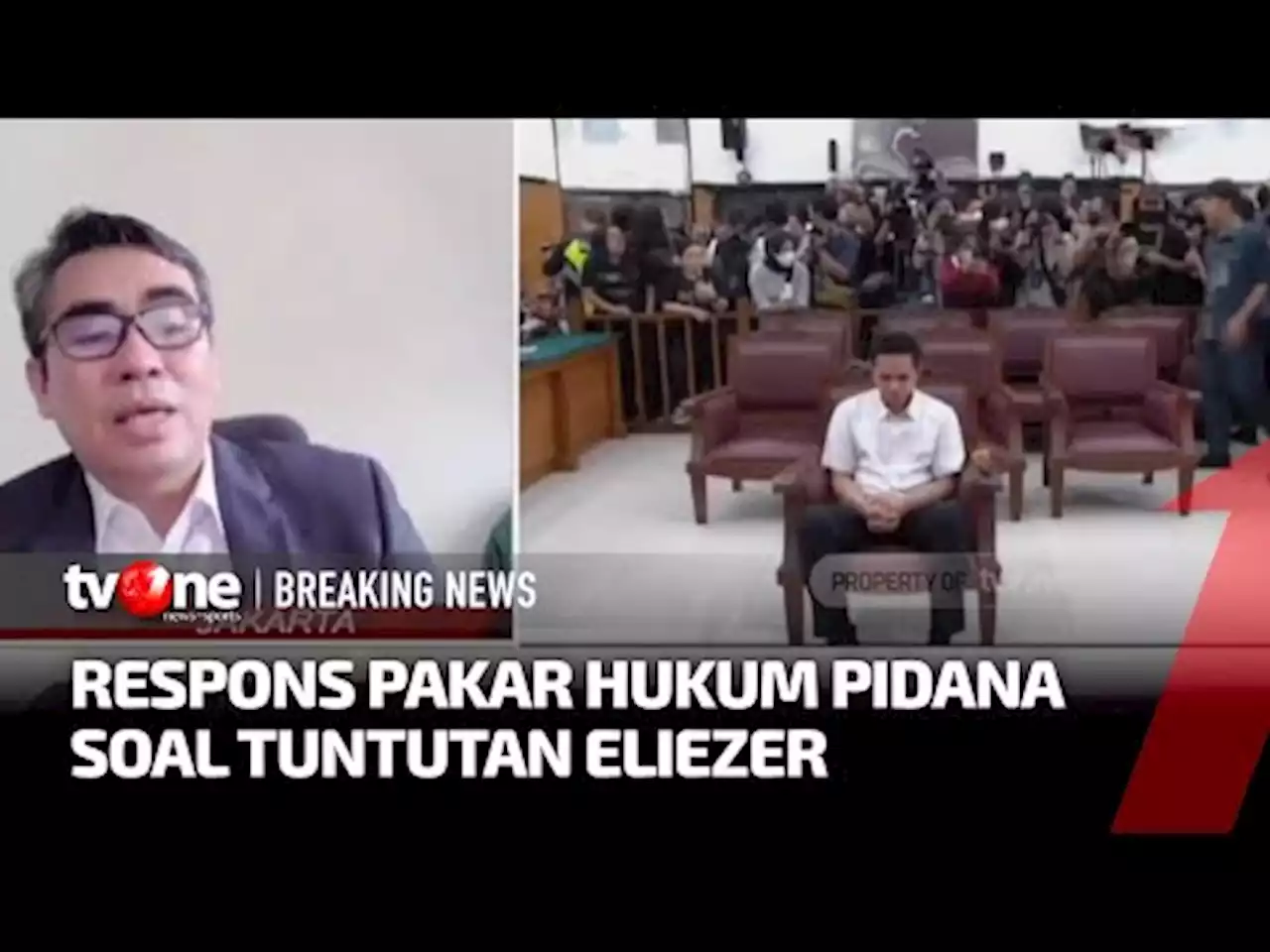 Pakar Hukum Pidana: 95% Keterangan Bharada E Senada dengan Jaksa - tvOne