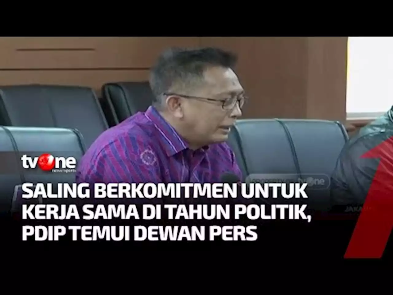 Silaturahmi Pengurus PDIP dengan Dewan Pers - tvOne