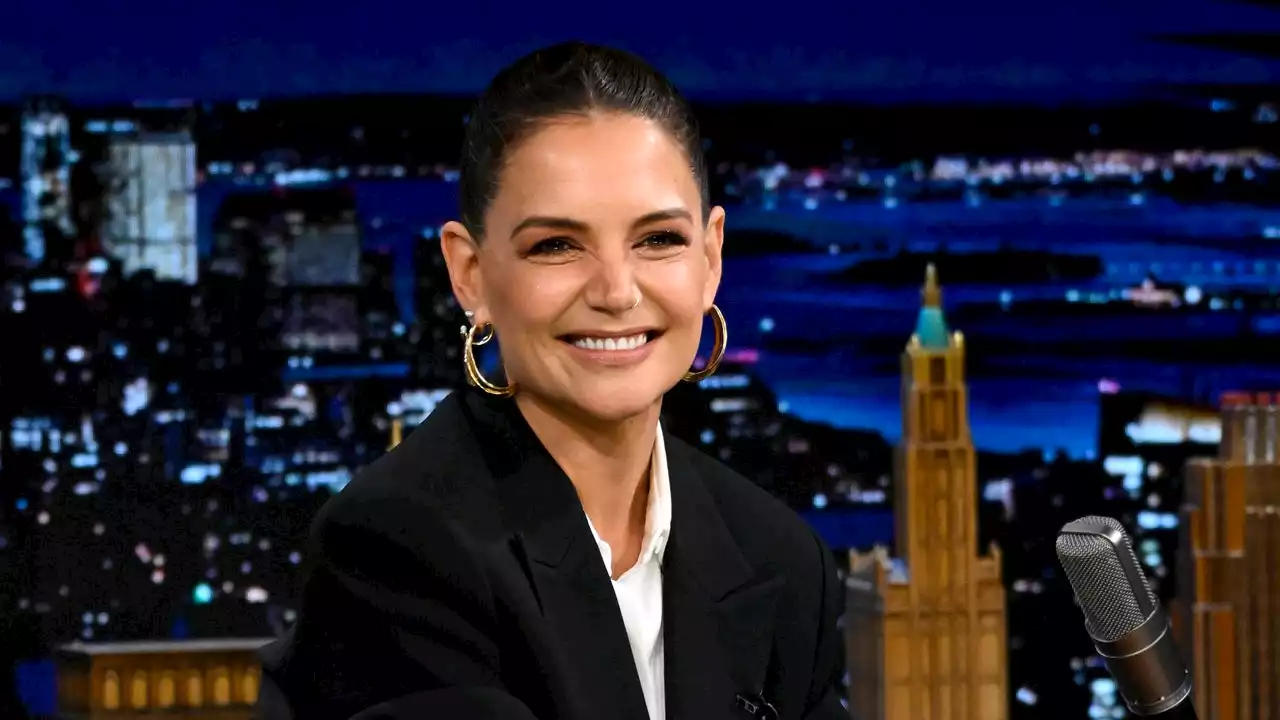 Katie Holmes Is a Statement Jewelry Woman Now