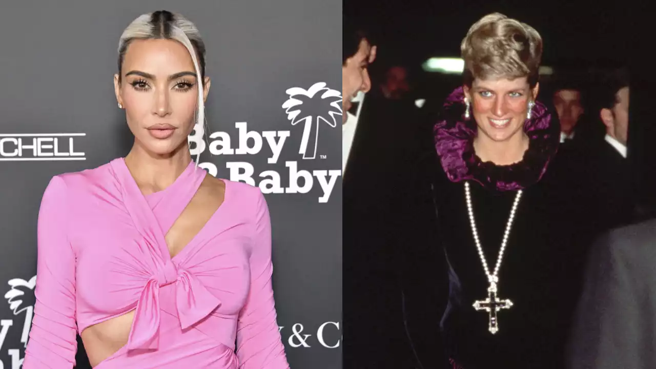 Kim Kardashian Now Owns a Piece of Princess Diana’s Wardrobe