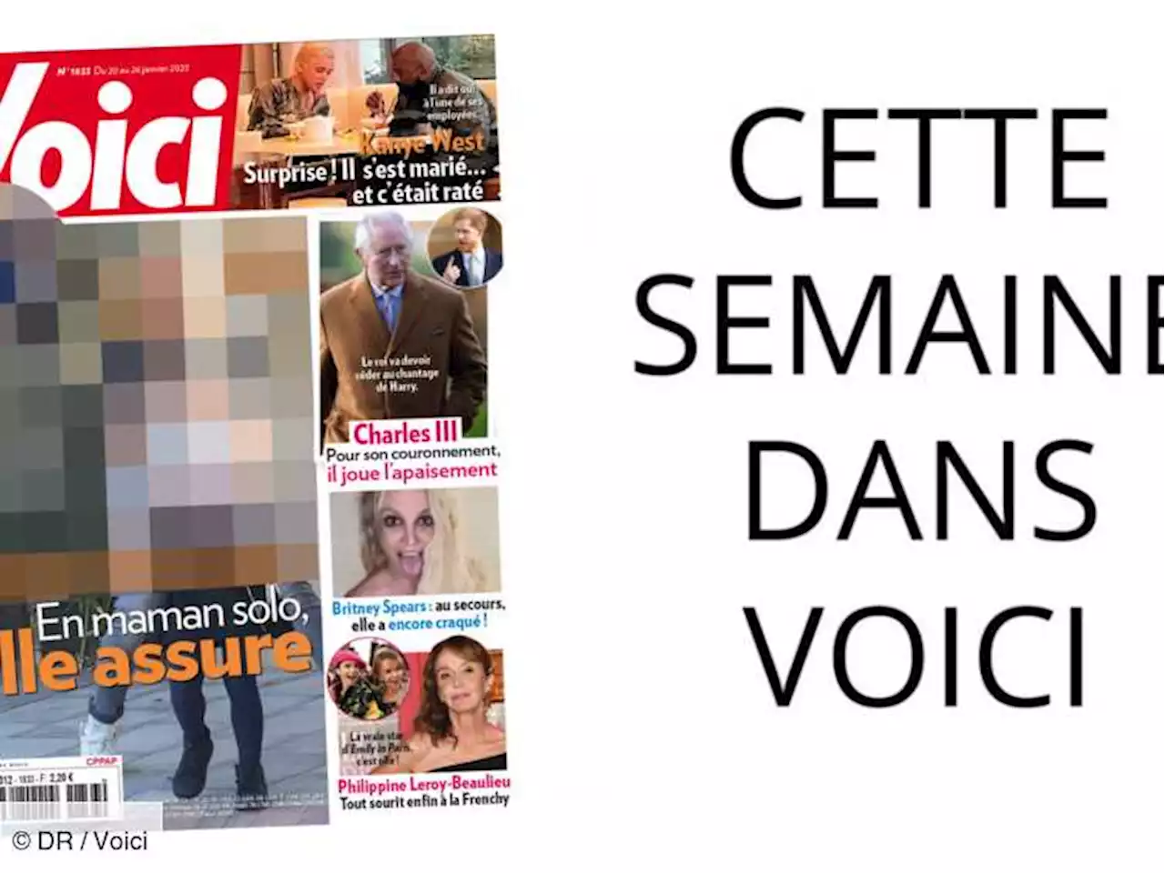 Cette semaine dans Voici : cette animatrice télé assure en mère célibataire - Voici