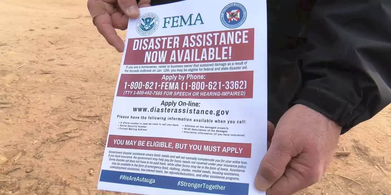 Autauga EMA urges storm victims to register with FEMA