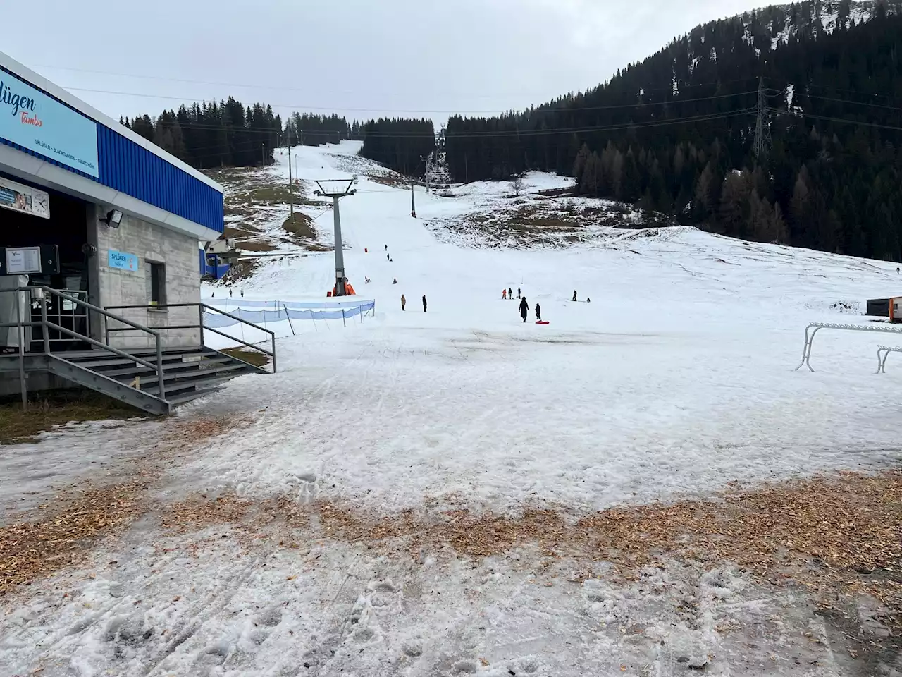 Skigebiet Splügen-Tambo geschlossen: Chef hofft auf Neuschnee