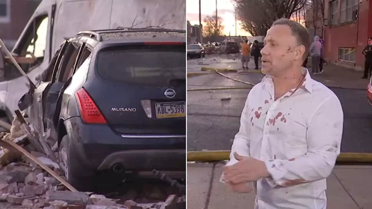 Man driving to Wawa on his way home survives Port Richmond explosion