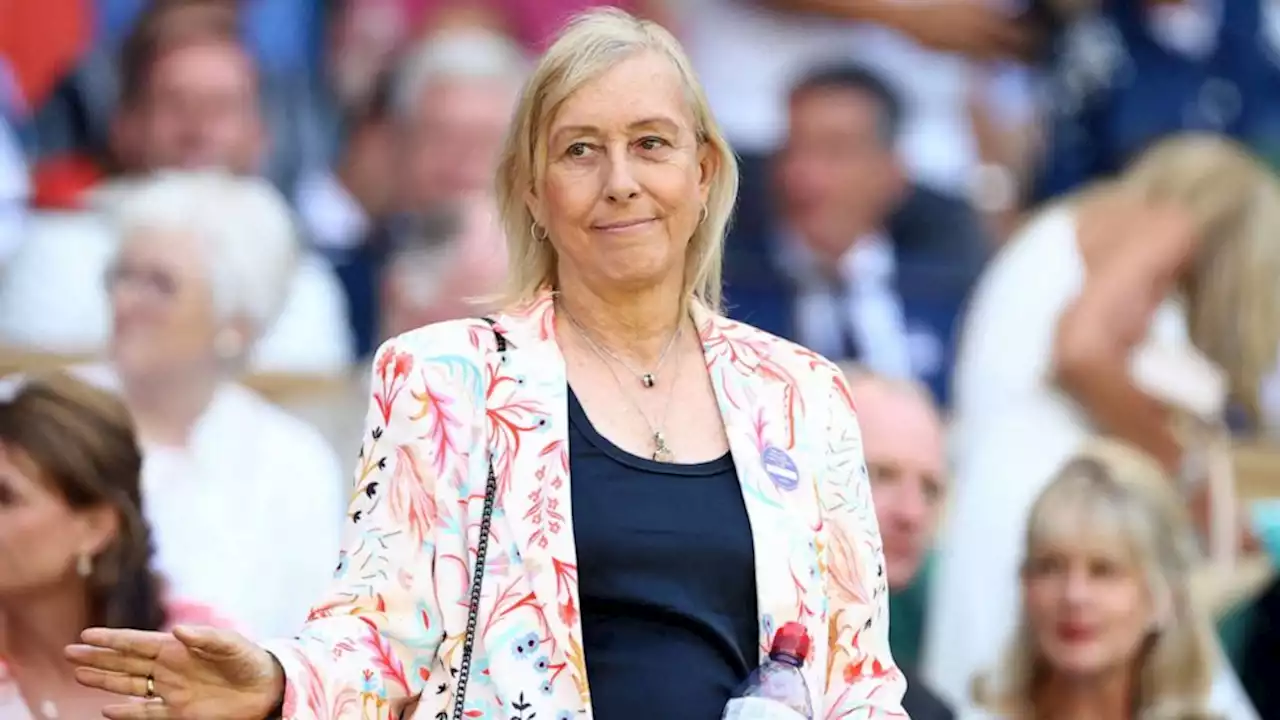 Tennis legend Martina Navratilova diagnosed with throat, breast cancer