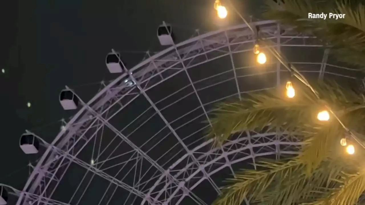 Dozens stranded for hours on ICON Ferris wheel New Year's Eve in Orlando, Florida