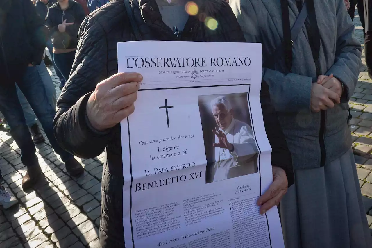 Benedetto XVI, da oggi la salma nella Basilica di San Pietro