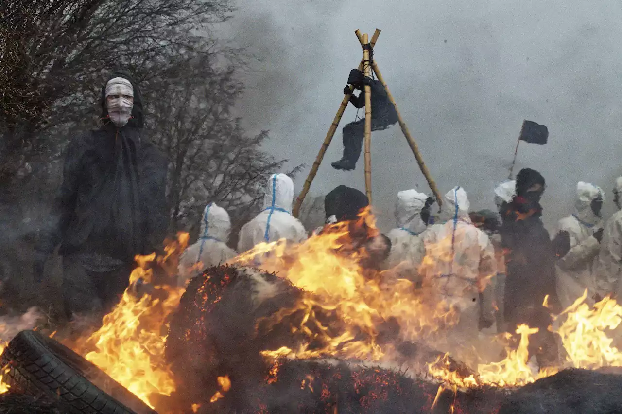 Protests as German village to make way for coal mine