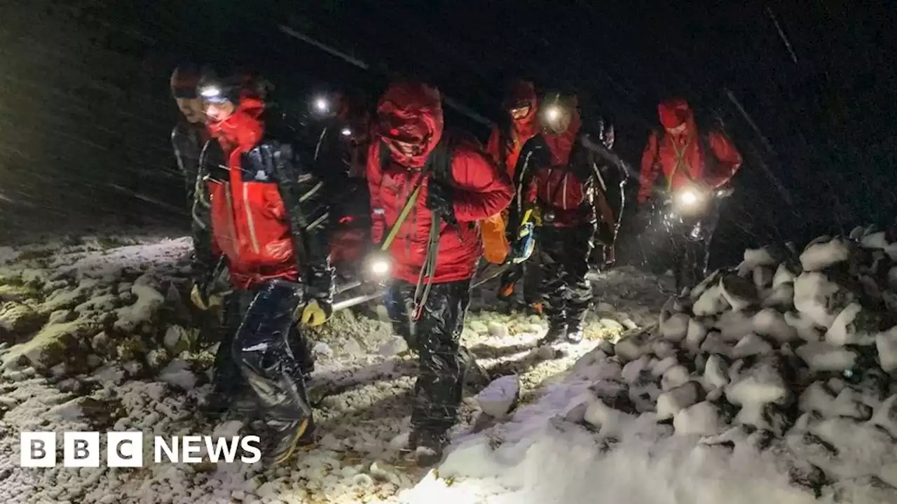 Broken ankle leads to Green Gable mountain top rescue