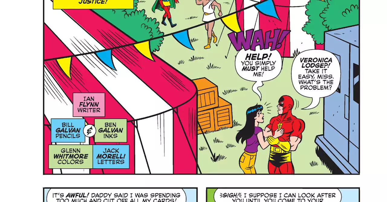 Betty and Veronica Jumbo Comics Digest #310 Preview: Big Top Veronica