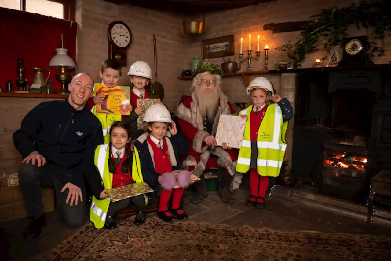 Budding Broughton bookworms receive book donations for Christmas