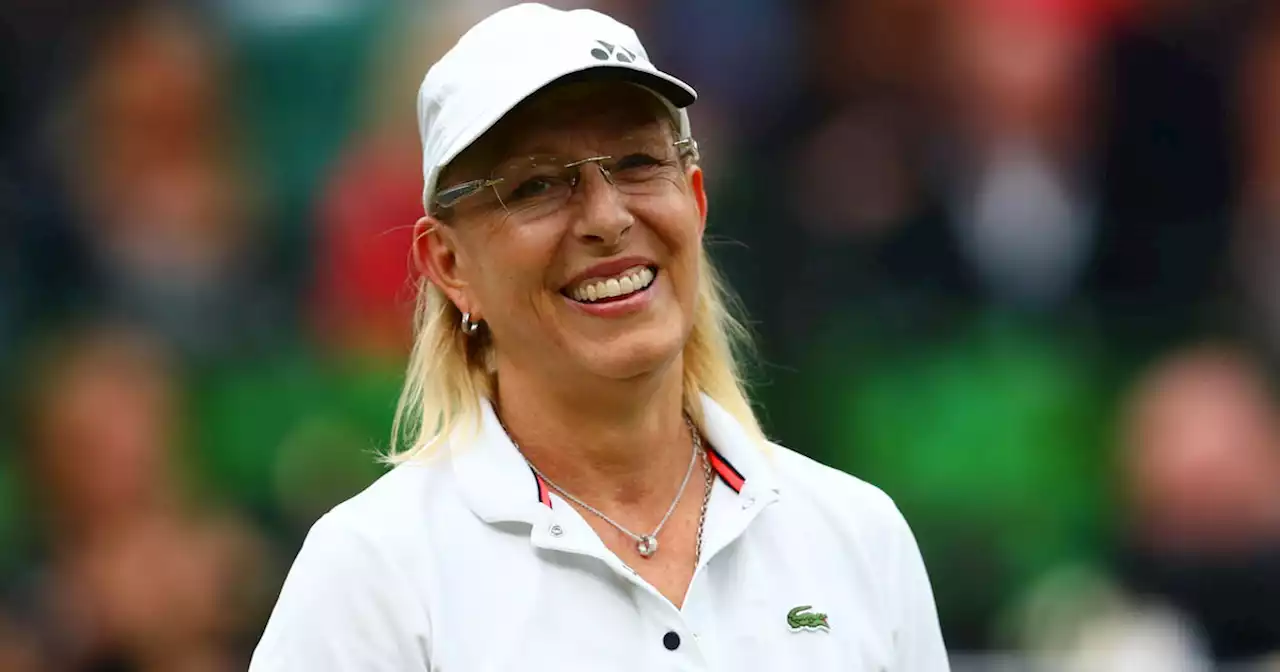 Tennis legend Martina Navratilova diagnosed with 'double whammy' of breast and throat cancer