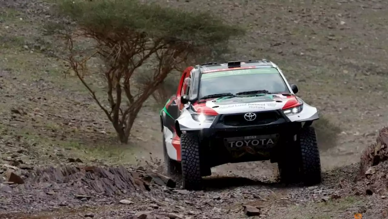 Champion Al-Attiyah wins Dakar second stage as Loeb struggles