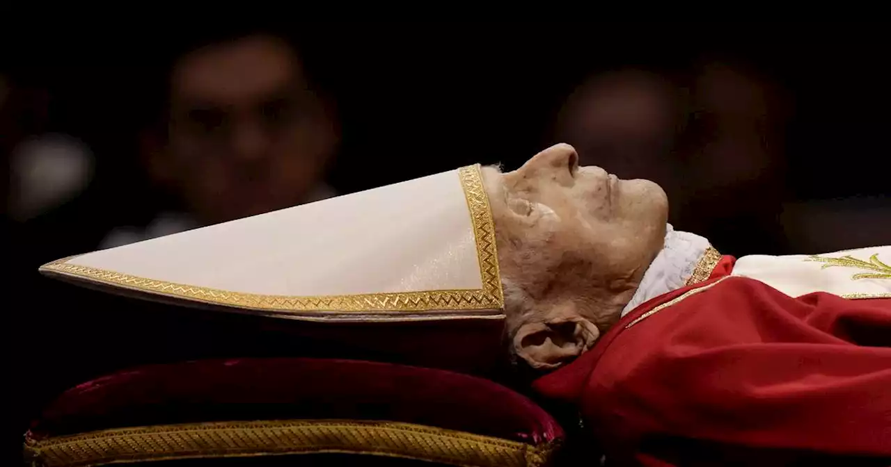 Pope Emeritus Benedict XVI’s body lies in state at Vatican