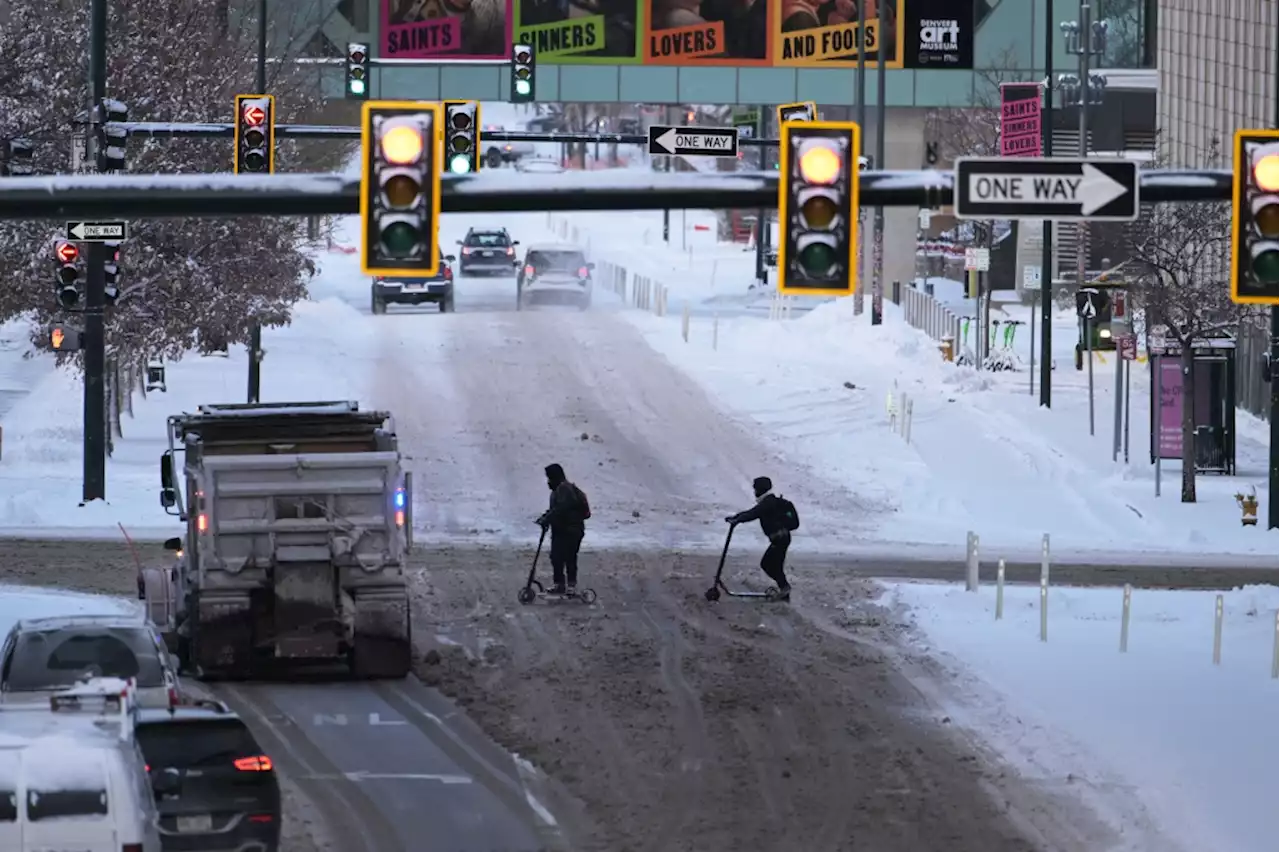 Denver weather: Slick roads, freezing mist as winter storm moves in