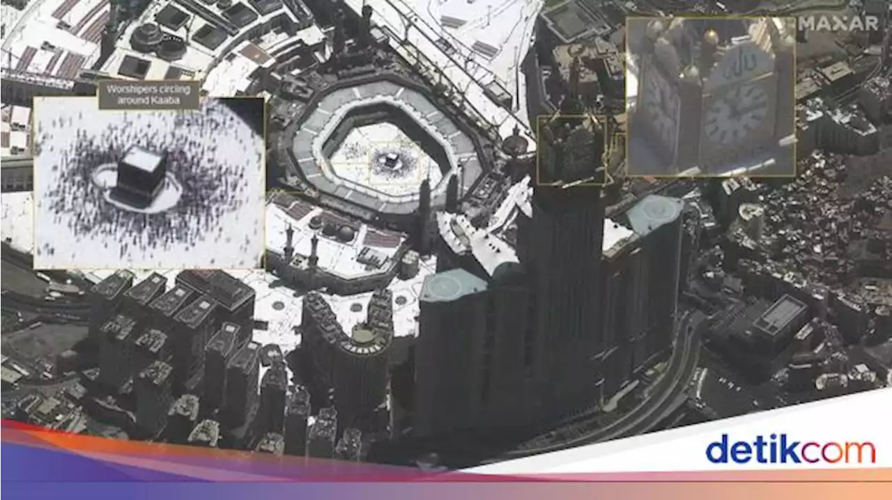 Foto Citra Satelit Kejadian 2022, Ada Perang, Letusan Gunung hingga Haji